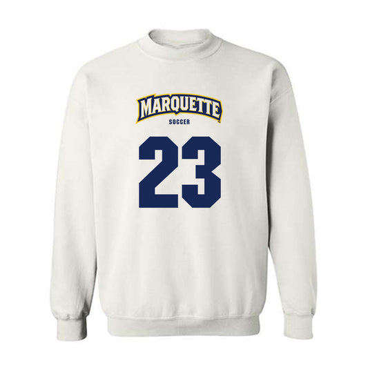Marquette - NCAA Women's Soccer : Emily Fix - Sports Shersey Crewneck Sweatshirt-0