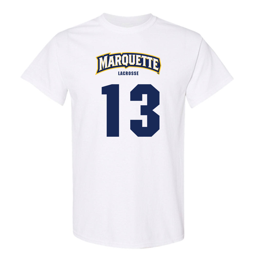 Marquette - NCAA Men's Lacrosse : Tucker Mullen - Sports Shersey T-Shirt-0