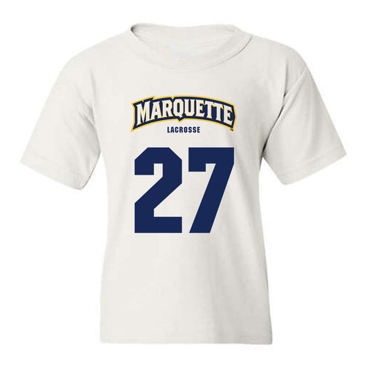 Marquette - NCAA Women's Lacrosse : Jillian Howell - Sports Shersey Youth T-Shirt-0