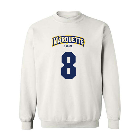 Marquette - NCAA Women's Soccer : Josephine Bieda - Sports Shersey Crewneck Sweatshirt