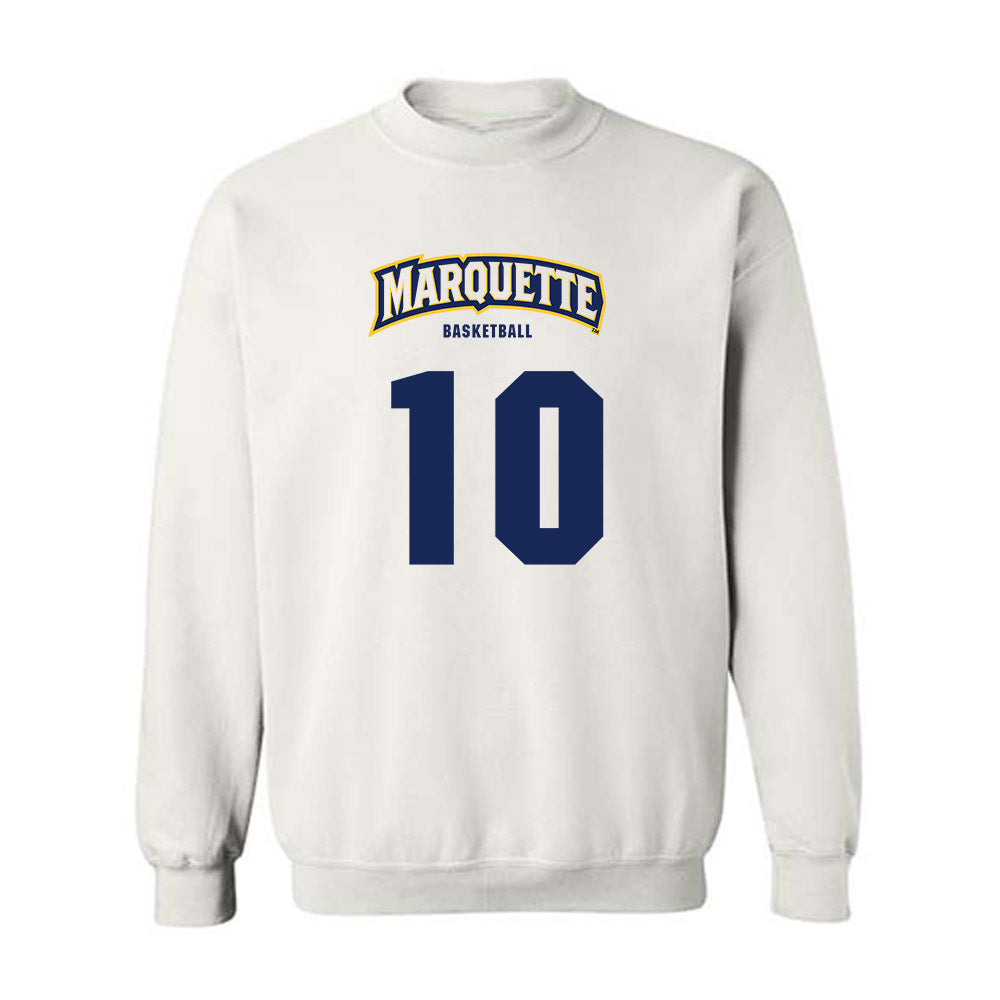 Marquette - NCAA Men's Basketball : Adrien Stevens - Sports Shersey Crewneck Sweatshirt-0