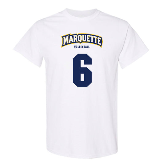 Marquette - NCAA Women's Volleyball : Alexandra Korba - Sports Shersey T-Shirt-0