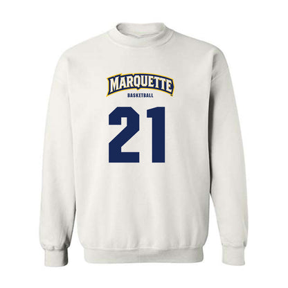 Marquette - NCAA Men's Basketball : Ian Miletic - Sports Shersey Crewneck Sweatshirt-0
