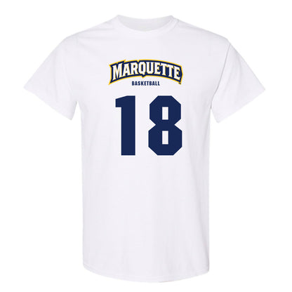 Marquette - NCAA Men's Basketball : Caedin Hamilton - Sports Shersey T-Shirt-0