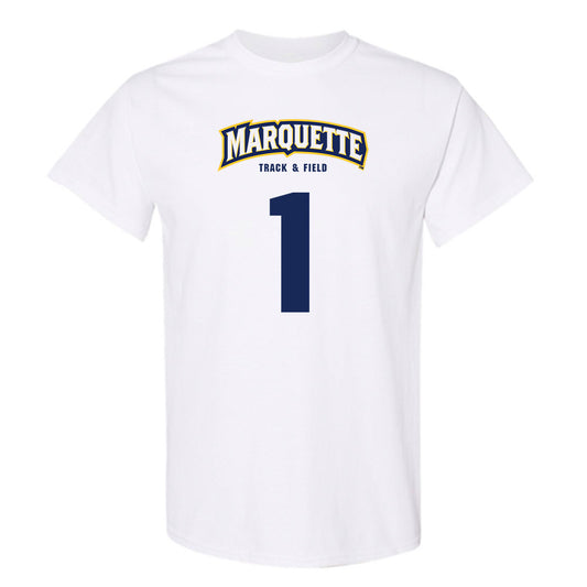 Marquette - NCAA Men's Track & Field : Brandon Ngosong - Sports Shersey T-Shirt