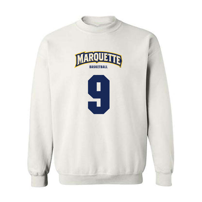 Marquette - NCAA Men's Basketball : Damarius Owens - Sports Shersey Crewneck Sweatshirt-0