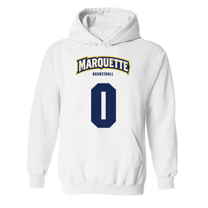 Marquette - NCAA Men's Basketball : Nigel James - Sports Shersey Hooded Sweatshirt-0