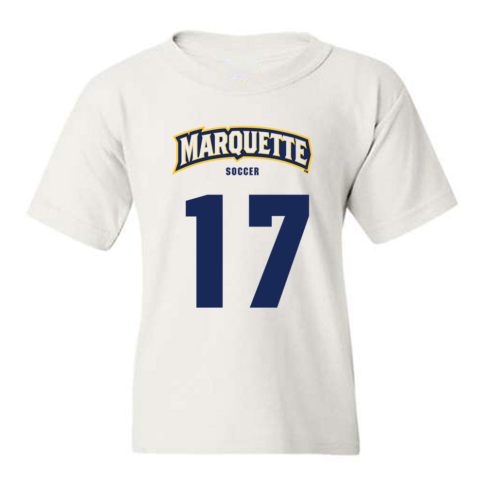 Marquette - NCAA Men's Soccer : Jonathan Monreal-Herrera - Sports Shersey Youth T-Shirt-0