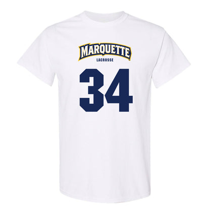 Marquette - NCAA Women's Lacrosse : Emily Couri - Sports Shersey T-Shirt-0