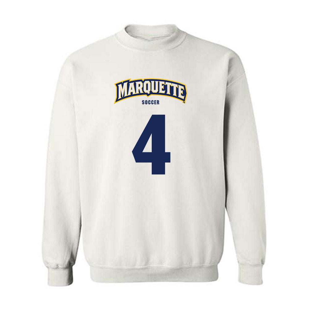 Marquette - NCAA Men's Soccer : Andreas Fotland - Sports Shersey Crewneck Sweatshirt-0
