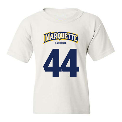 Marquette - NCAA Men's Lacrosse : Luke Montanye - Sports Shersey Youth T-Shirt-0