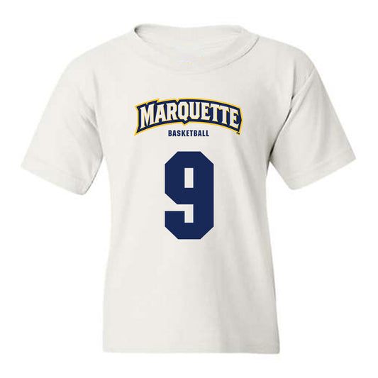 Marquette - NCAA Men's Basketball : Damarius Owens - Sports Shersey Youth T-Shirt-0