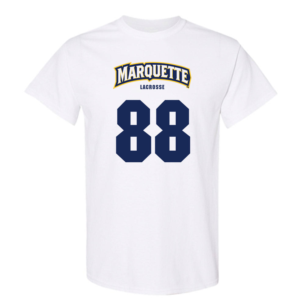 Marquette - NCAA Men's Lacrosse : Scott Michaud - Sports Shersey T-Shirt-0