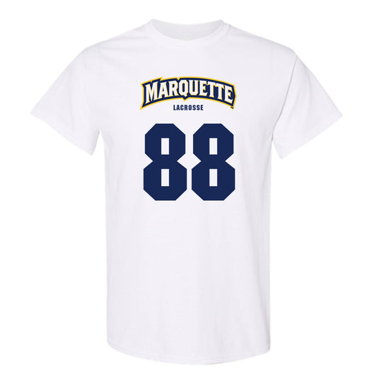 Marquette - NCAA Men's Lacrosse : Scott Michaud - Sports Shersey T-Shirt-0