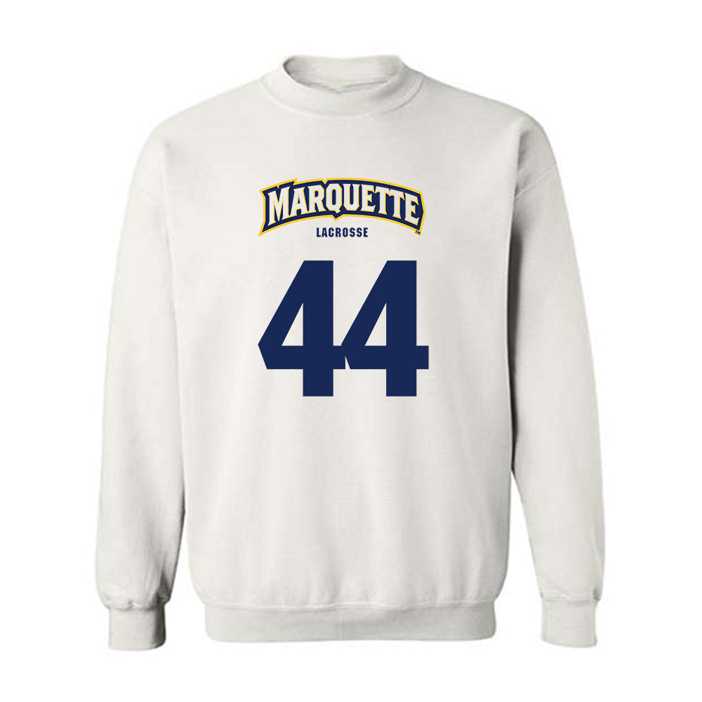 Marquette - NCAA Men's Lacrosse : Luke Montanye - Sports Shersey Crewneck Sweatshirt-0