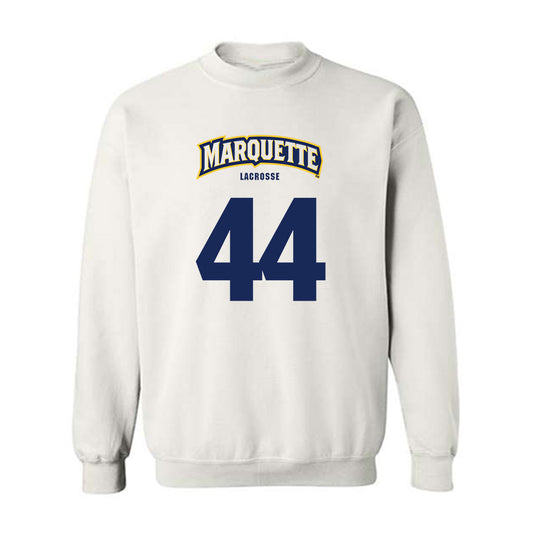 Marquette - NCAA Men's Lacrosse : Luke Montanye - Sports Shersey Crewneck Sweatshirt-0