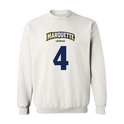 Marquette - NCAA Men's Lacrosse : Carsen Brandt - Sports Shersey Crewneck Sweatshirt