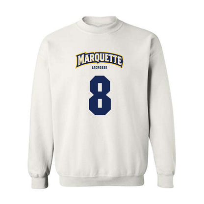 Marquette - NCAA Men's Lacrosse : Michael Piraino - Sports Shersey Crewneck Sweatshirt