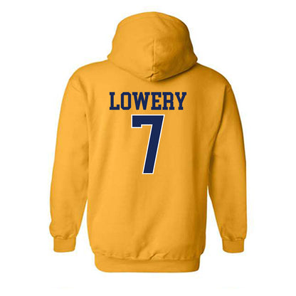 Marquette - NCAA Men's Basketball : Zaide Lowery - Sports Shersey Hooded Sweatshirt-1