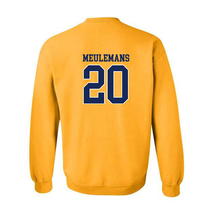 Marquette - NCAA Women's Basketball : Jordan Meulemans - Sports Shersey Crewneck Sweatshirt-1