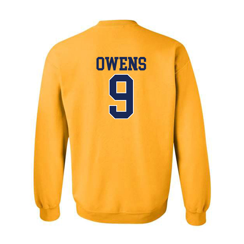 Marquette - NCAA Men's Basketball : Damarius Owens - Sports Shersey Crewneck Sweatshirt-1