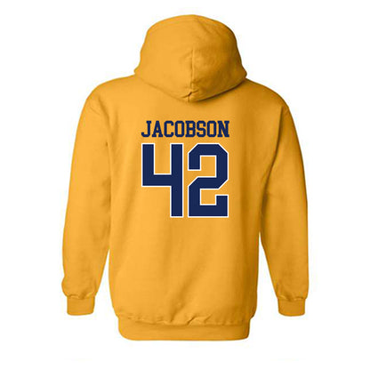 Marquette - NCAA Men's Basketball : Luke Jacobson - Sports Shersey Hooded Sweatshirt