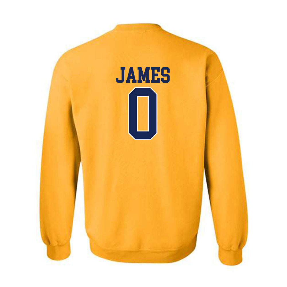 Marquette - NCAA Men's Basketball : Nigel James - Sports Shersey Crewneck Sweatshirt-1