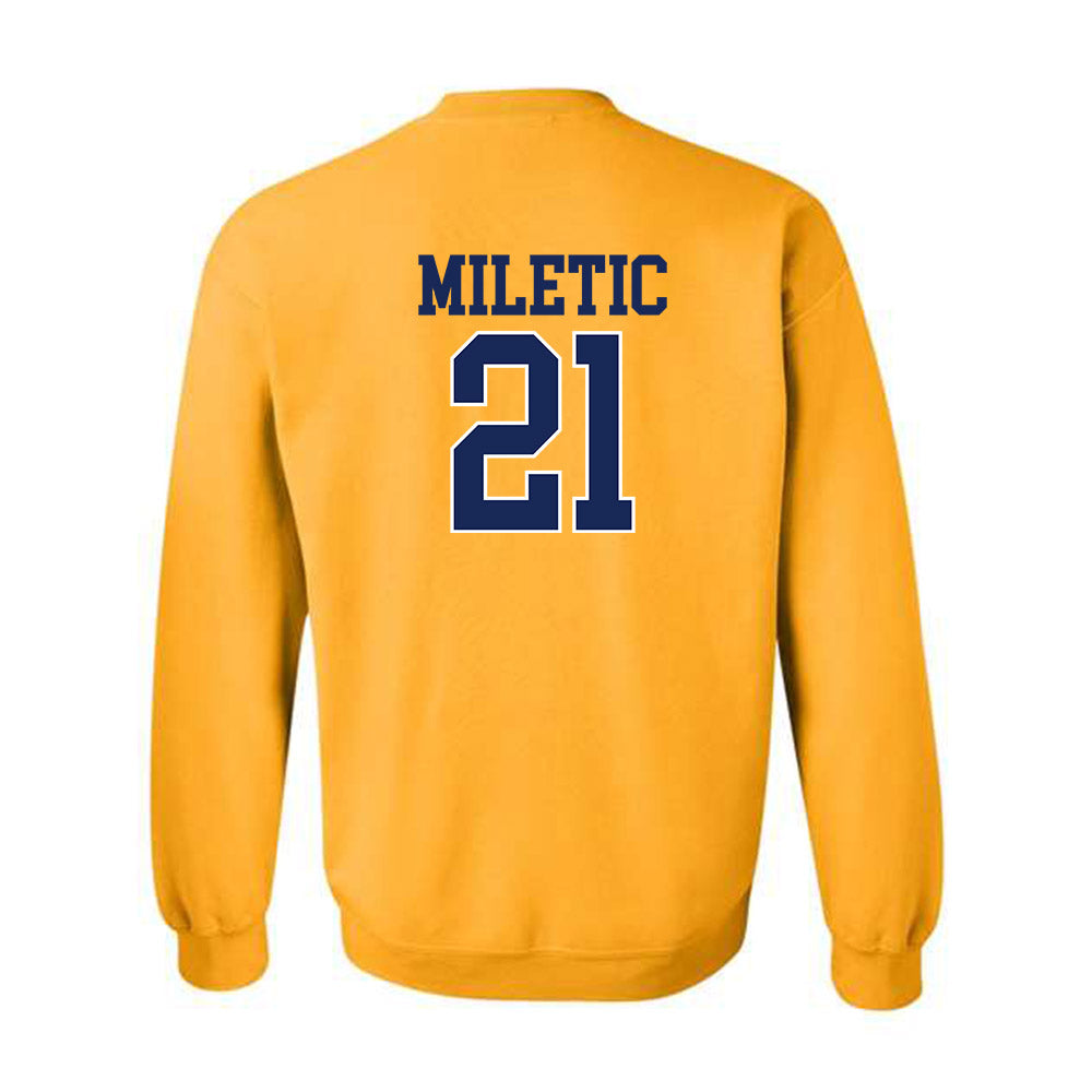Marquette - NCAA Men's Basketball : Ian Miletic - Sports Shersey Crewneck Sweatshirt-1
