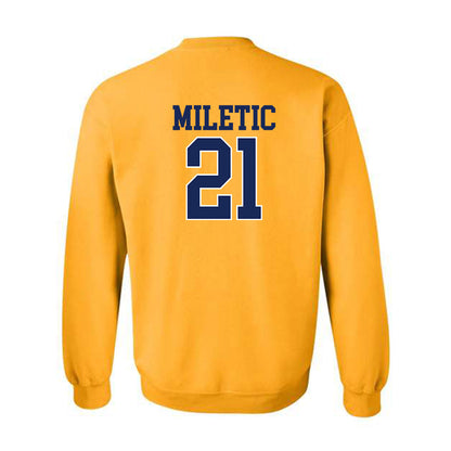 Marquette - NCAA Men's Basketball : Ian Miletic - Sports Shersey Crewneck Sweatshirt-1
