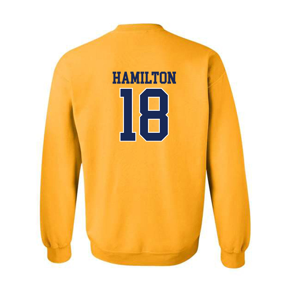 Marquette - NCAA Men's Basketball : Caedin Hamilton - Sports Shersey Crewneck Sweatshirt-1