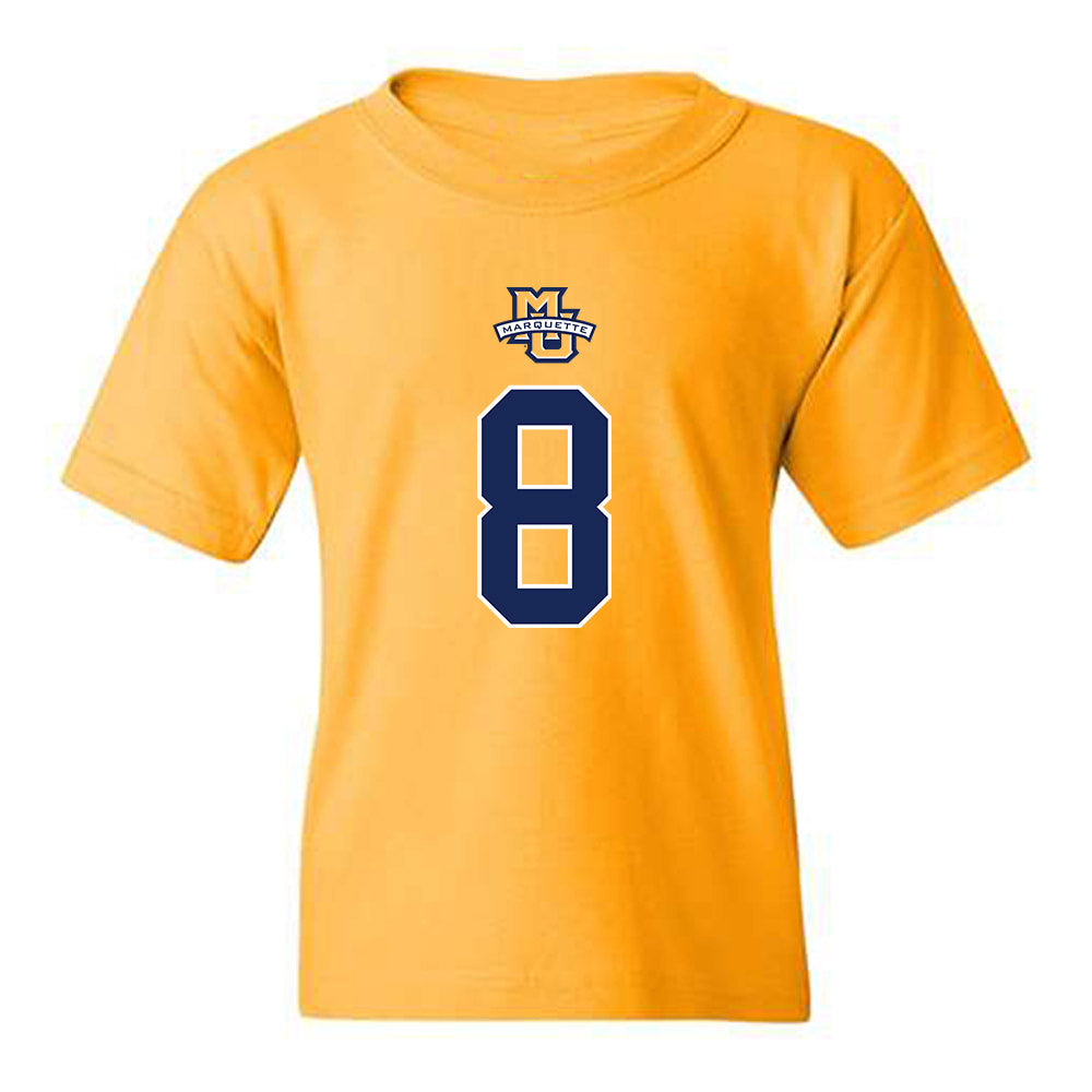 Marquette - NCAA Women's Basketball : JJ Barnes - Sports Shersey Youth T-Shirt-0