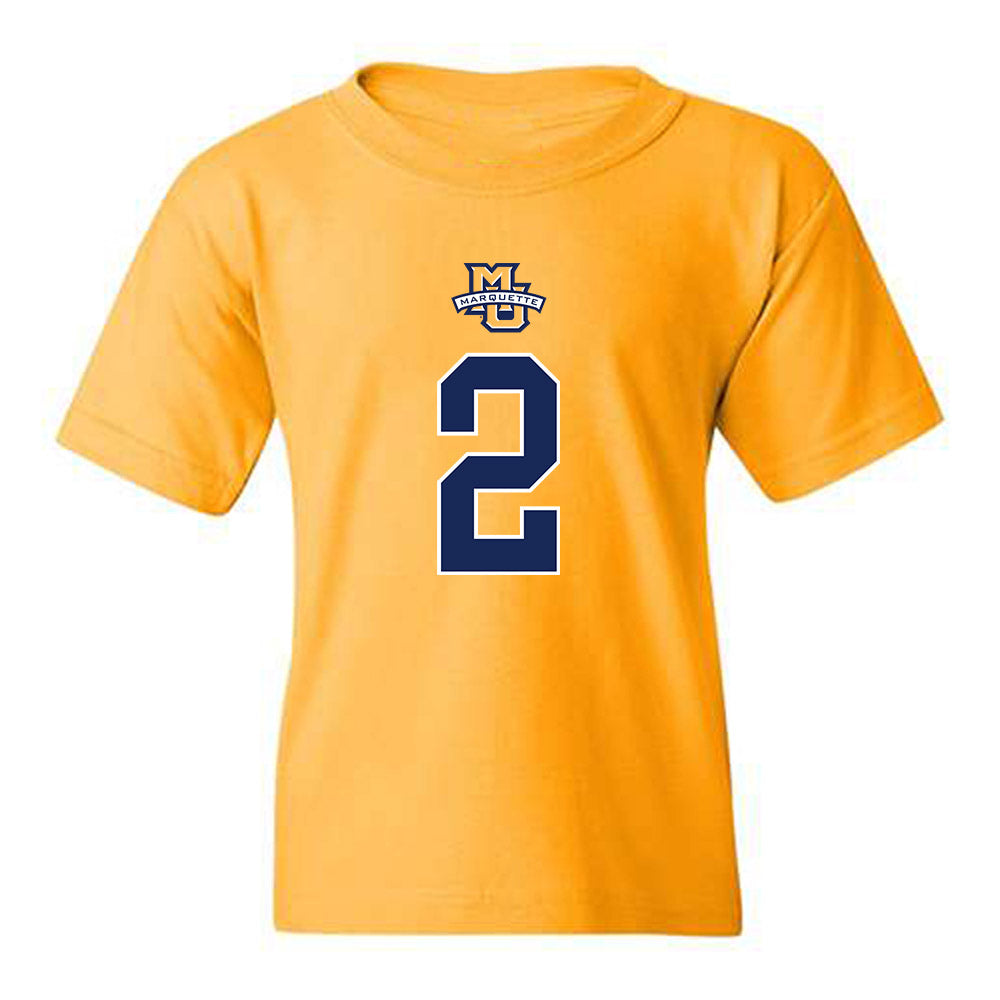 Marquette - NCAA Women's Basketball : Jaidynn Mason - Sports Shersey Youth T-Shirt-0