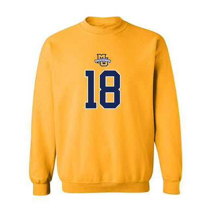 Marquette - NCAA Men's Basketball : Caedin Hamilton - Sports Shersey Crewneck Sweatshirt-0