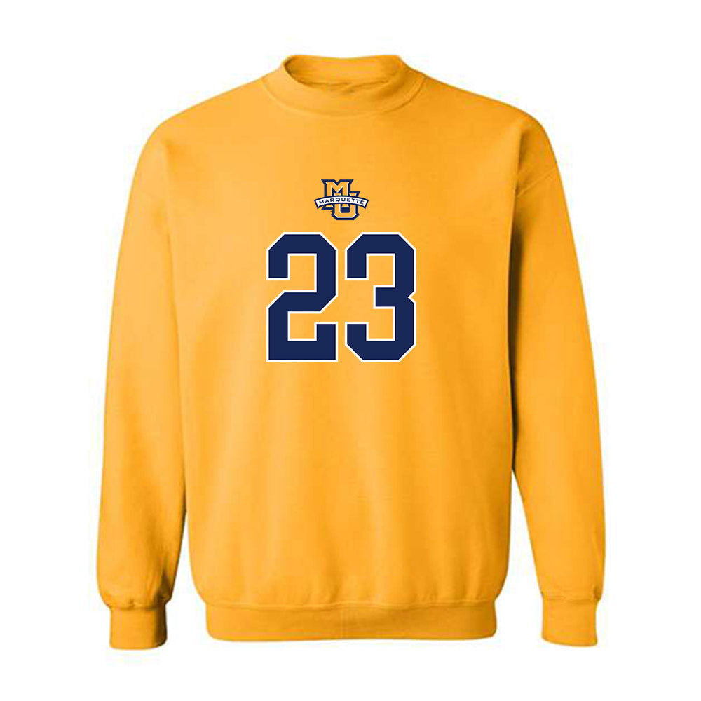 Marquette - NCAA Women's Basketball : Olivia Porter - Sports Shersey Crewneck Sweatshirt