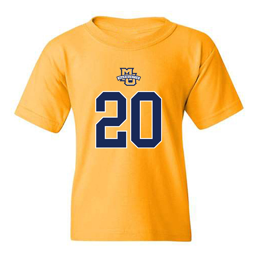 Marquette - NCAA Women's Basketball : Jordan Meulemans - Sports Shersey Youth T-Shirt-0