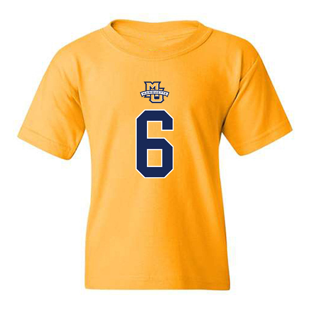 Marquette - NCAA Men's Basketball : Sheek Pearson - Sports Shersey Youth T-Shirt-0