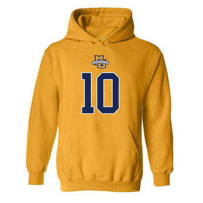 Marquette - NCAA Men's Basketball : Adrien Stevens - Sports Shersey Hooded Sweatshirt-0