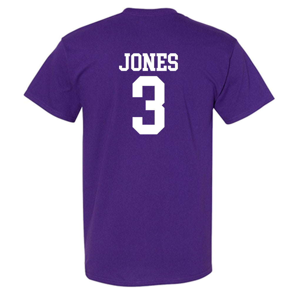 Kansas State - NCAA Men's Basketball : CJ Jones - Classic Shersey T-Shirt-1