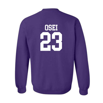 Kansas State - NCAA Men's Basketball : Stephen Osei - Classic Shersey Crewneck Sweatshirt-1