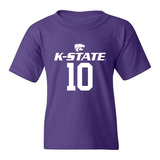 Kansas State - NCAA Men's Basketball : Taymont Lindsey - Classic Shersey Youth T-Shirt-0