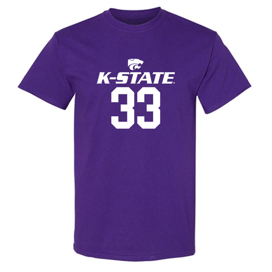 Kansas State - NCAA Men's Basketball : Coleman Hawkins - Classic Shersey T-Shirt-0