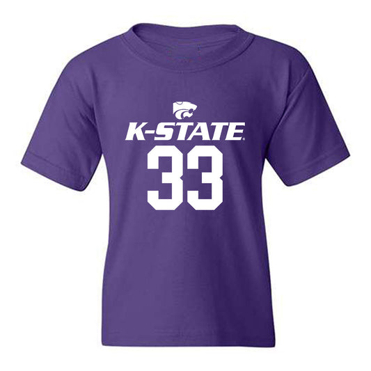 Kansas State - NCAA Men's Basketball : Coleman Hawkins - Classic Shersey Youth T-Shirt-0