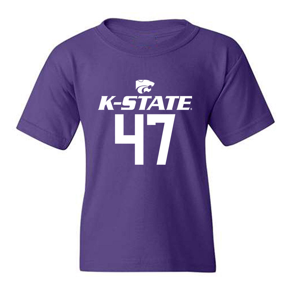 Kansas State - NCAA Men's Basketball : Andrej Kostic - Classic Shersey Youth T-Shirt-0