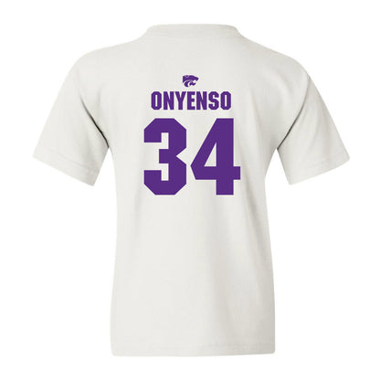 Kansas State - NCAA Men's Basketball : Ugonna Onyenso - Sports Shersey Youth T-Shirt