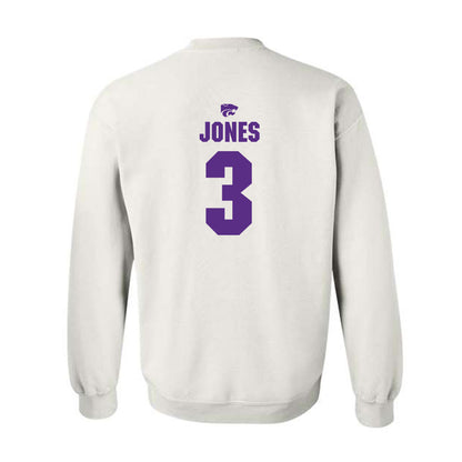 Kansas State - NCAA Men's Basketball : CJ Jones - Sports Shersey Crewneck Sweatshirt