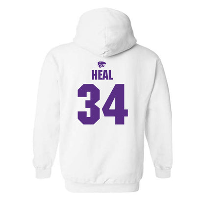Kansas State - NCAA Women's Basketball : Tess Heal - Sports Shersey Hooded Sweatshirt-1