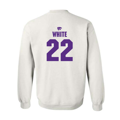 Kansas State - NCAA Women's Basketball : Ramiya White - Sports Shersey Crewneck Sweatshirt-1