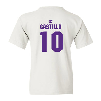 Kansas State - NCAA Men's Basketball : David Castillo - Sports Shersey Youth T-Shirt