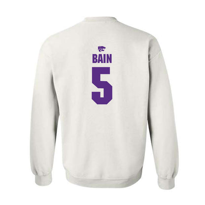 Kansas State - NCAA Men's Basketball : Spencer Bain - Sports Shersey Crewneck Sweatshirt