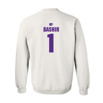 Kansas State - NCAA Men's Basketball : Abdi Bashir - Sports Shersey Crewneck Sweatshirt-1